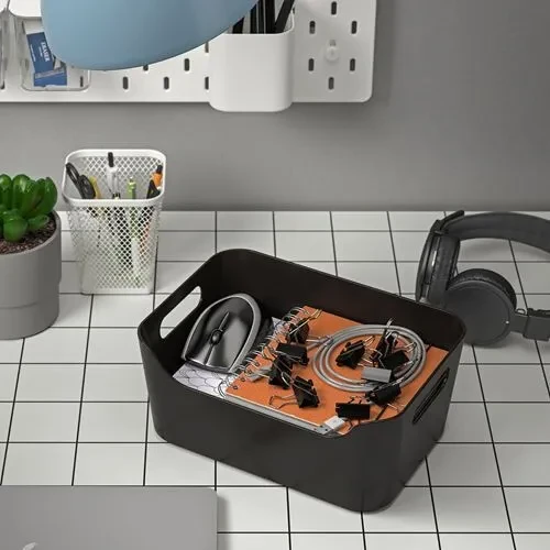 IKEA UPPDATERA Antrasit 24x17 cm Kutu Raf Çekmace Düzenleyici - 4