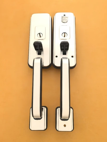 Alüminyum Alaşımlı Kapı Kilidi - 65 Orta Saf Bakır Kilit Silindiri (4cm Kapı) - 35-45mm Kapı - 5