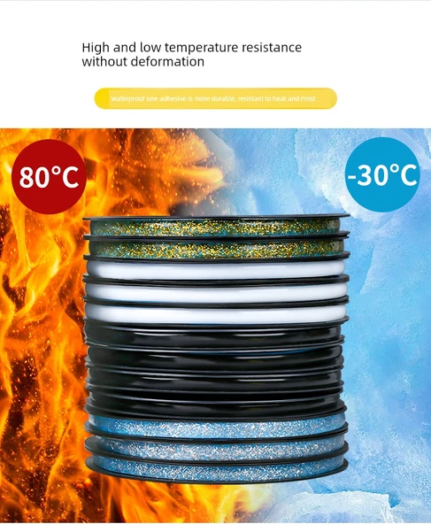 Su Geçirmez Küf Önleyici Yapıştırma Bandı - Asil Altın - 8mm x 6m - 12