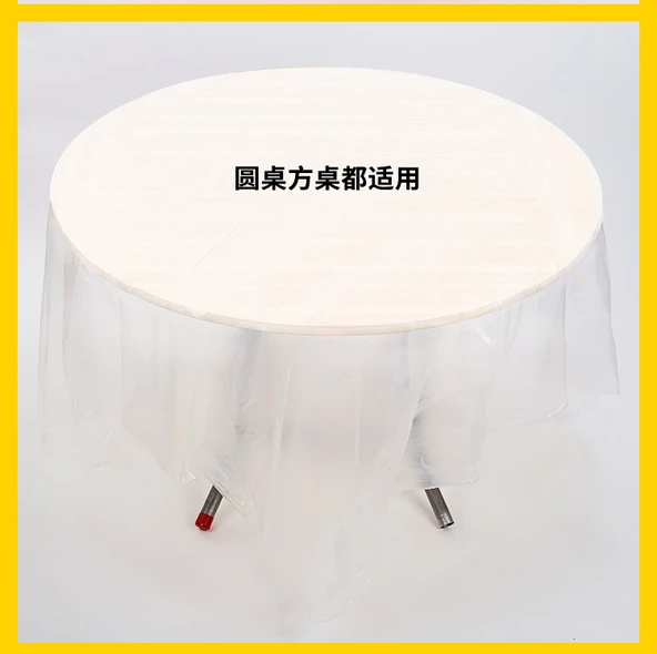 Kırmızı Tek Kullanımlık Masa Örtüsü - 1.0x1.4 m - 35 Adet - 12