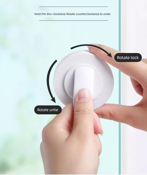 Cam Kayar Kapılar için Deliksiz Vakumlu Kapı Kolu - Siyah Büyük - Resim 10