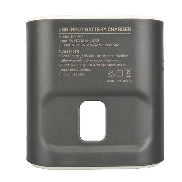 Efcell M2 AA/AAA 2'li Pil Şarj Cihazı - Resim 3