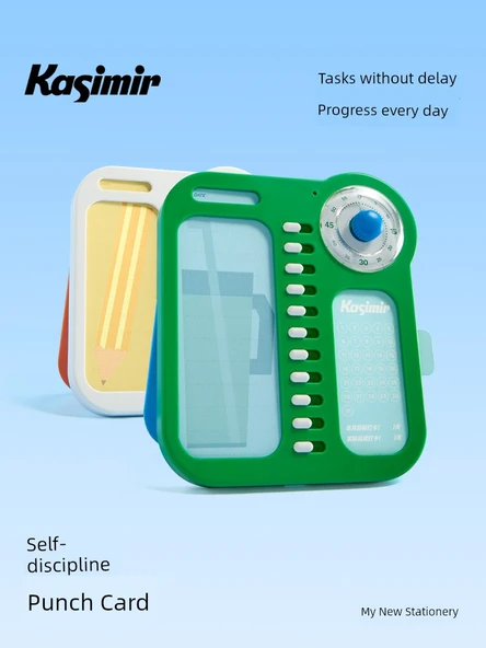 Kendi Kendine Disiplin Takvimi - Yeşil - 2