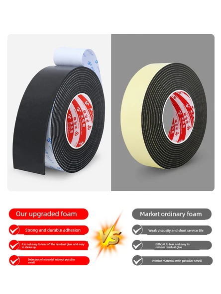 Kapı Pencere Ses Yalıtım Bandı - 30mm genişlik * 5m * 2mm kalınlık - 5