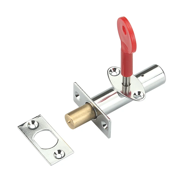 Kolay Kurulum Boru Kuyu Kilidi - Parlak Altın Bakır Kilit Dili - Resim 6