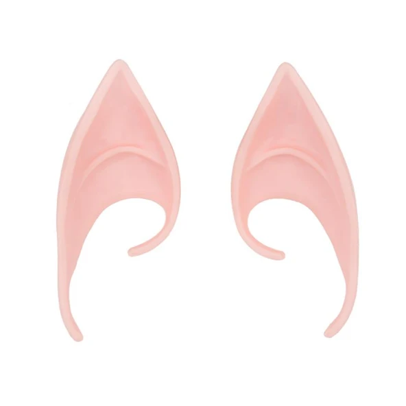 Noel Cosplay Elf Vampir Sahte Sivri Kulak - Elf Sivri Kulak 12cm