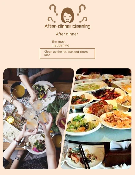 Tek Kullanımlık Plastik Masa Örtüsü - Beyaz - 1.0x1.0 m - 50 Adet/Paket - 9