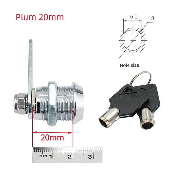 Acil Kilitli Kasa - 20mm Özel Erik Çiçeği