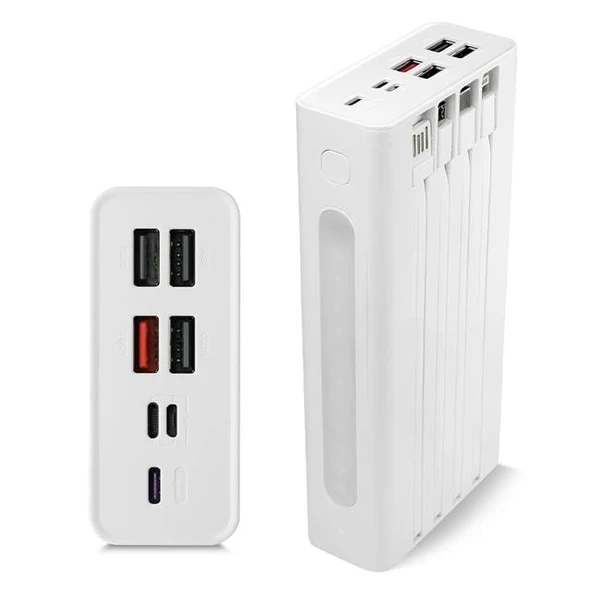 Powerway QC30S 30000Mah Dijital Göstergeli Powerbank - 3