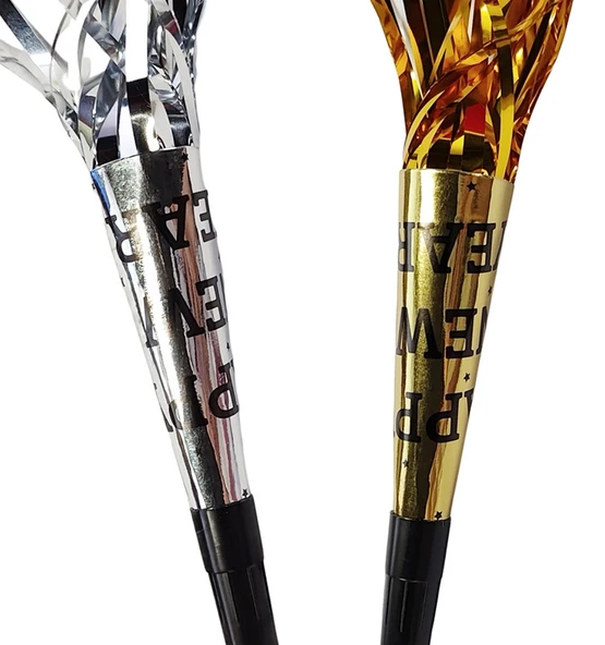 Parti Patlatıcı - Yeni Yıl Püsküllü Ejderha 4'lü Paket - Resim 3