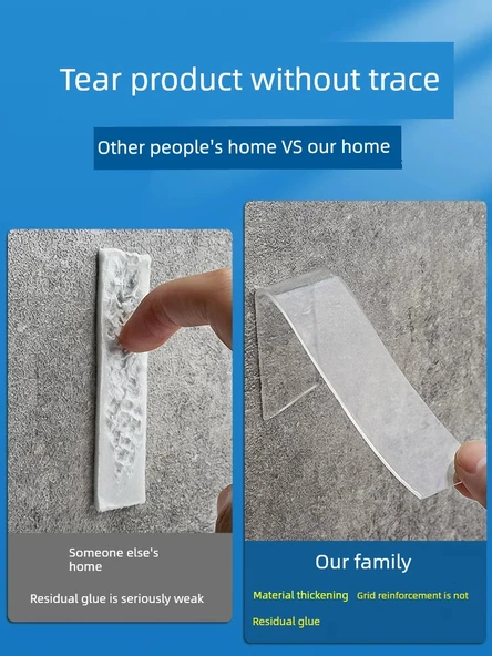 Çift Taraflı Yapışkan Nano Bant - 3m Uzunluk, 3cm Genişlik, 1mm Kalınlık - 2 Rulo - Toplam 6m - 4