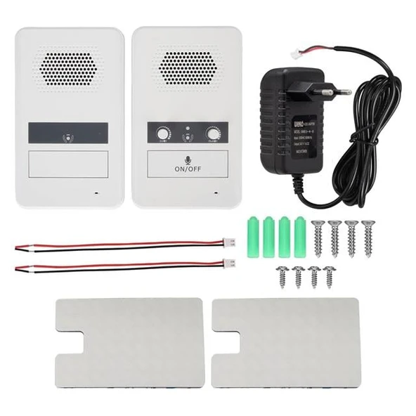 PowerMaster DA-241 Çift Yönlü 200 Metre Menzilli Vezne Gişe Mikrofon Seti - 3