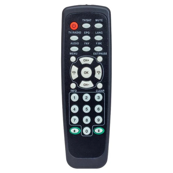 Korax SD Uydu Alıcı Kumandası ürün görseli