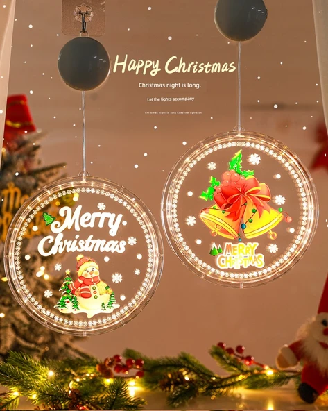 3D Boyama Noel Ağacı Süsleme - Pil ve Askı Dahil - 7