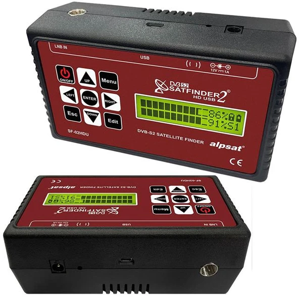 Satfinder 2 HD+ Plus Lcd Ekran Digital Uydu Yön Bulucu - Resim 3