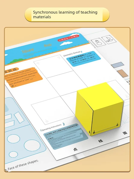 Şeffaf Geometri Gösterim Modeli - Birinci Sınıf Seti [5 Kitap Kombinasyonu] - 5