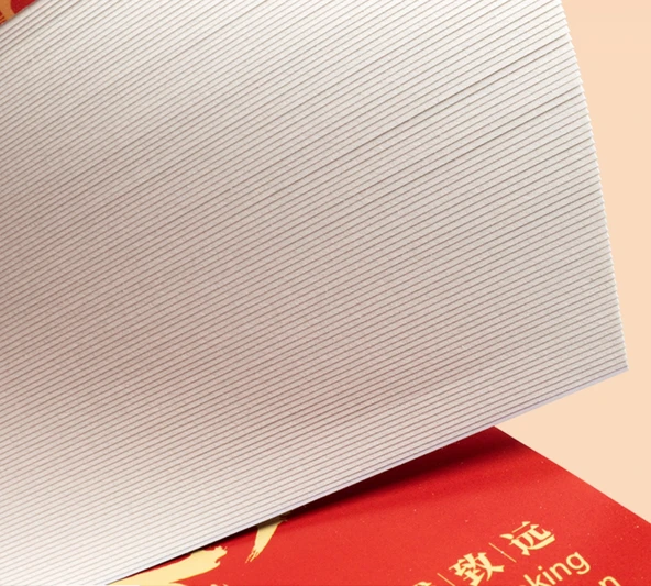 İlham Verici Metin Kapaklı Kalın Taslak Kağıt Defter - Bölmeli 1 Paket (100 kopya her biri) - 11