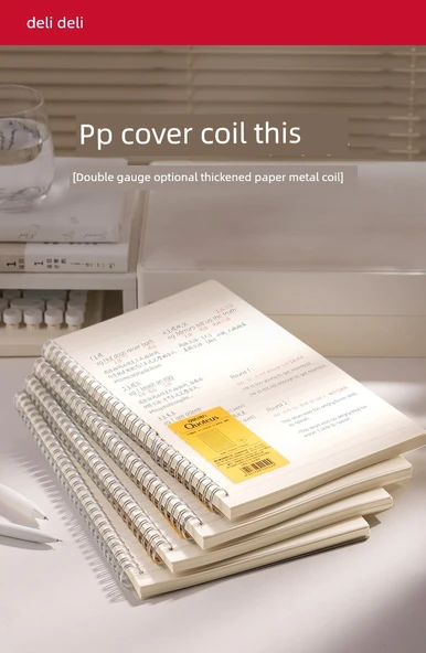B5 Yatay Çizgili Defter - 80 Sayfa - 2 Paket - Yükseltilmiş Yatay Çizgi - 6