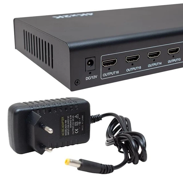 Powermaster PM-4948 16 Port 1080P 3D 16'lı HDMI Dağıtıcı - Resim 2