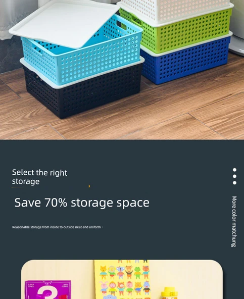 A4 Dosya Organizatörü - Yüksek - Sakura Pudra - 2 Paket - 10