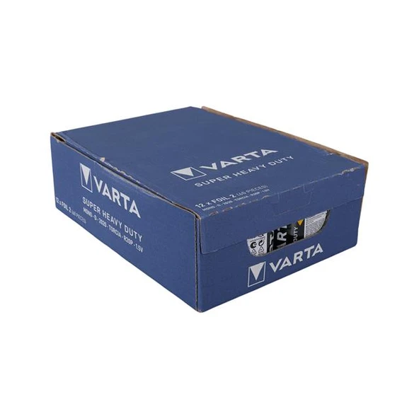 Varta Superlife Çinko Büyük D Boy Pil (24'lü Paket) - 3