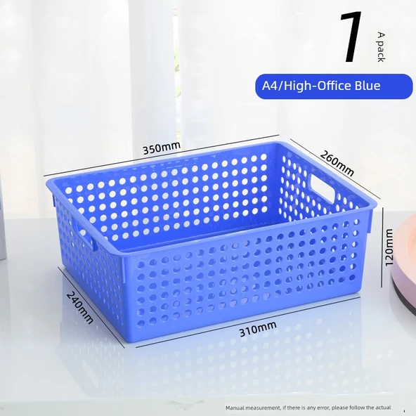 A4 Dosya Organizatörü - Yüksek - Ofis Mavisi - 1 Paket