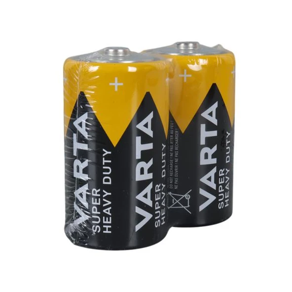 Varta Superlife Çinko Büyük D Boy Pil (24'lü Paket) - 2