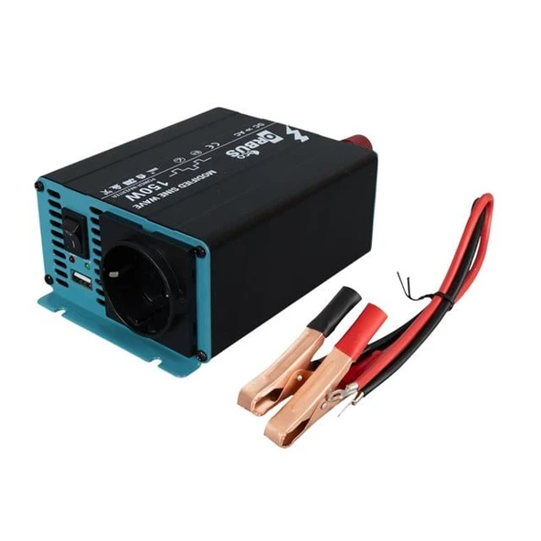 Orbus ORB-150M 12 Volt - 150 Watt 220 Volt Akü Maşalı Modified Sinus Inverter - 2