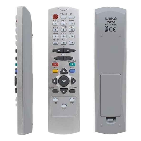 Vestel Seg 5000 FTA Uydu Alıcı Kumandası - 1