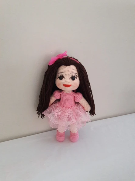 Aslı Bebek Amigurumi Organik Oyuncak ürün görseli 1