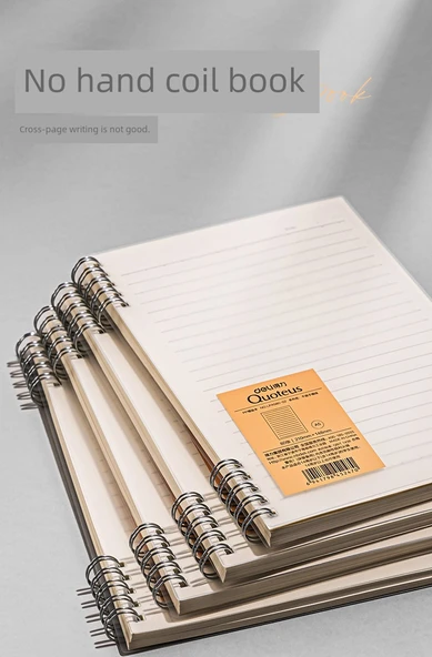 B5 Spiral Defter - 80 Yaprak - 4 Paket - 6