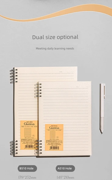 B5 Spiral Defter - 80 Yaprak - 4 Paket - 7