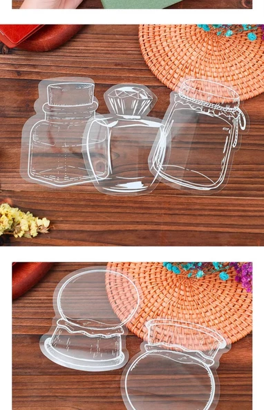 Kuru Çiçek Ayraç Kiti - Wanderer Şişe İzleri - 2 Paket [Toplam 40] - 11
