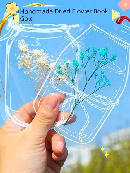 Kuru Çiçek Ayraç Kiti - Wanderer Şişe İzleri - 2 Paket [Toplam 40] - 2