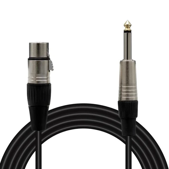 Magicvoice LD379B 6.3 Mm Mono Erkek - Canon Dişi 15 Metre Kablo ürün görseli