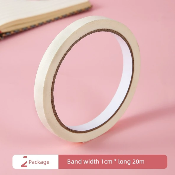 Sanat Öğrencisi Maskeleme Bandı - 1cm Genişlik 20m Uzunluk - 2 Rulo