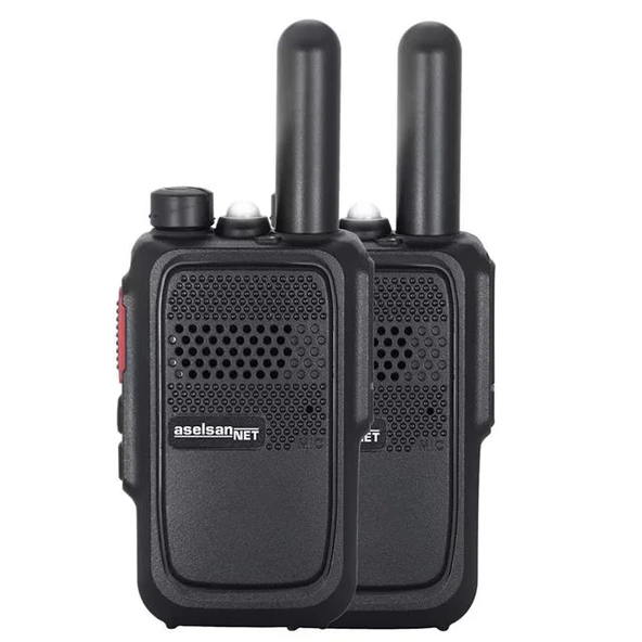 Aselsan Pm-580 Pmr Şarj Dahil İkili El Telsizi (10 Km)(16 Kanal + 121 Alt Kanal) ürün görseli