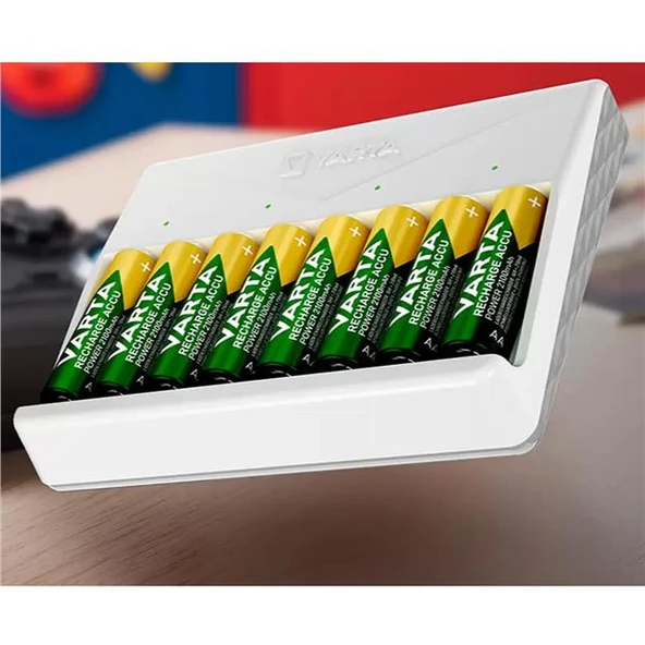 Varta 57659 Usb Multi Charger 8Li Pil Şarj Cihazı (Aa-Aaa-Nımh) - Resim 3