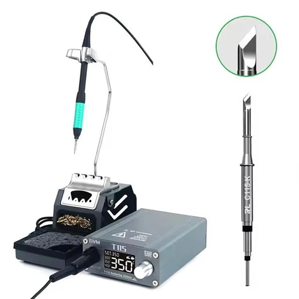 PowerMaster GVM-T115 45 Watt SMD Havya İstasyonu 120-450 Derece ürün görseli