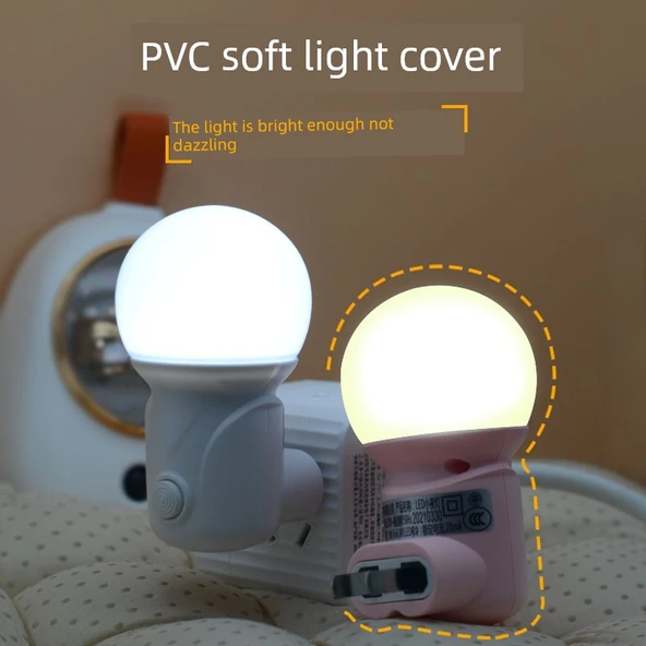 LED Yatak Lambası - 1W Klasik Yuanfeng Mavi - 2 Paket - 9