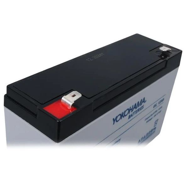 Yokohama YH-612 6 Volt - 12 Amper Akü (150x50x94 mm) - Resim 4