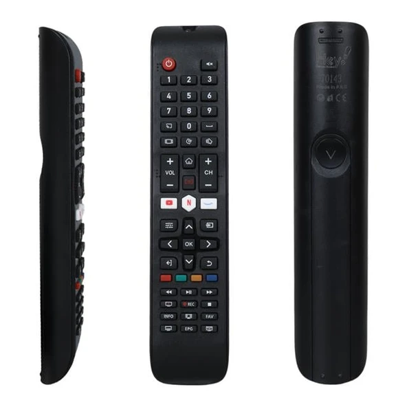 Hey Küçük Kalıp Sunny Axen Woon Hilevel Preo Elton Netflix Youtube Tuşlu Lcd Led TV Kumanda ürün görseli