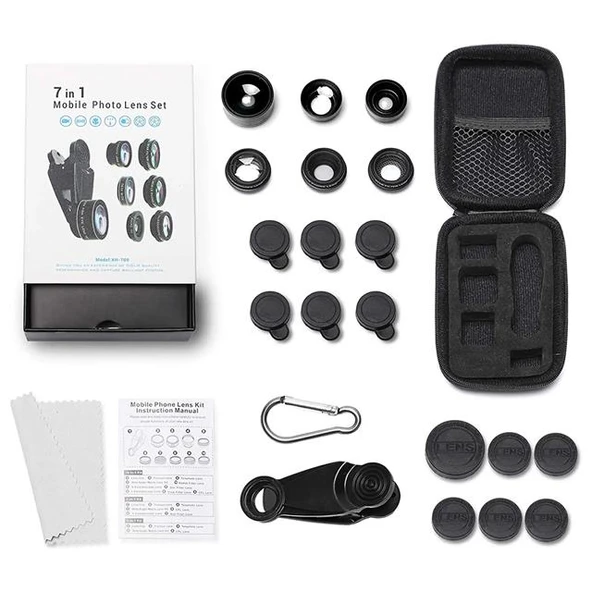 PowerMaster PM-25951 Telefon Kamera 6Lı Set Lens Kiti - Resim 2