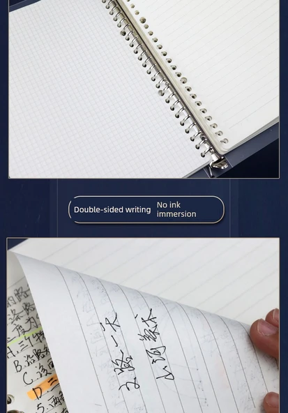 A5 Gevşek Yaprak Defter - Yatay Çizgi - 300 Sayfa - 11