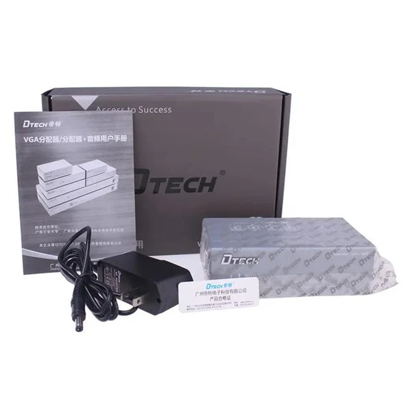 PowerMaster 250Mhz 1TO4 VGA Splitter Dağıtıcı Monitör Çoklayıcı - 4