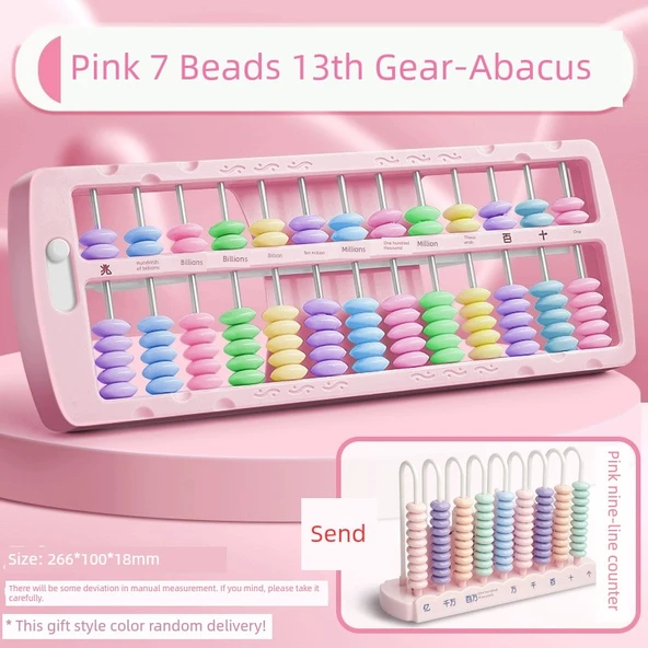 Abaküs - Morandi Pudra - 9 Hat Sayacı