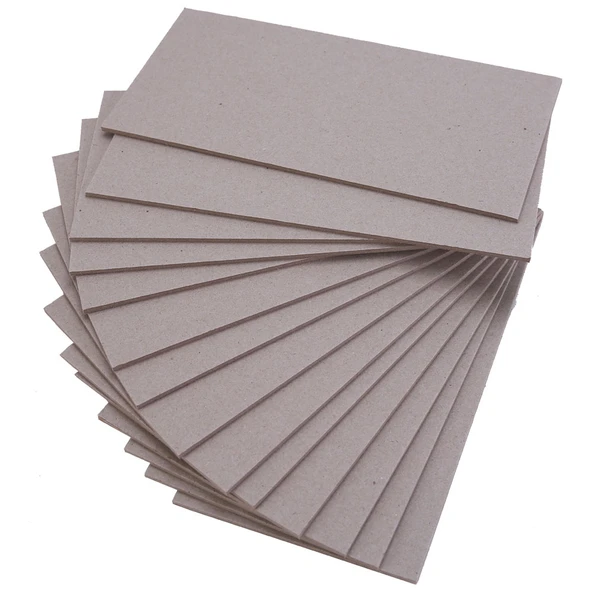 Çift Taraflı Gri Karton 4'lü 1.5mm (8 Sayfa) - 2