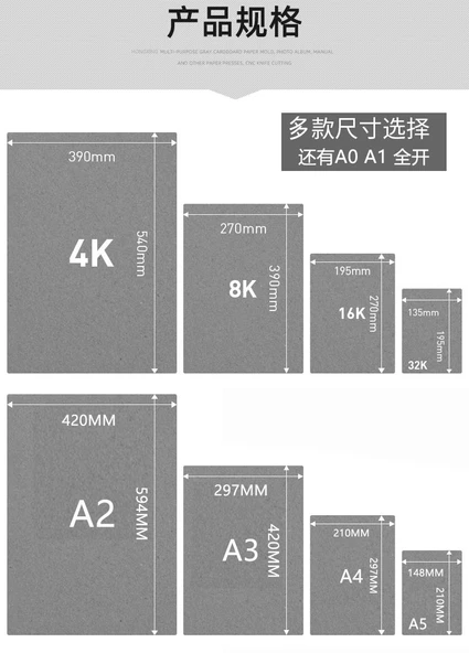 Çift Taraflı Gri Karton A5 1.5mm (20 Sayfa) - Resim 10