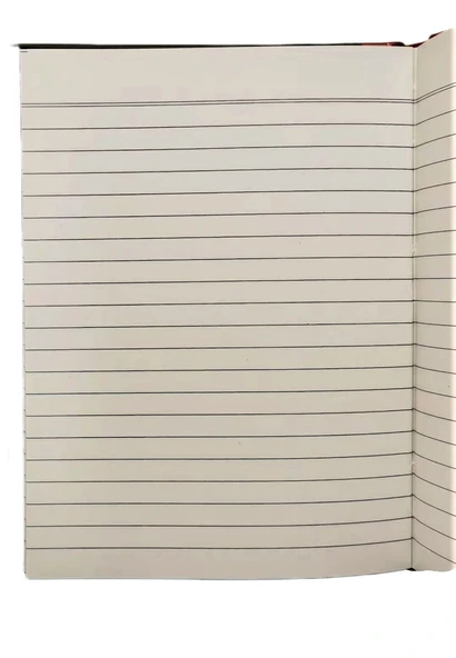 A5 Boyutunda Siyah Kapaklı Defter - 80 Sayfa - 1 Paket - 11