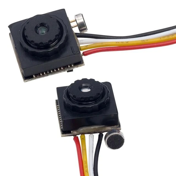 Hello HL-19305 800TVL 1/4 MT499 Sensör Mini Kamera 3.6mm 1280X960P 12x12x10mm ürün görseli